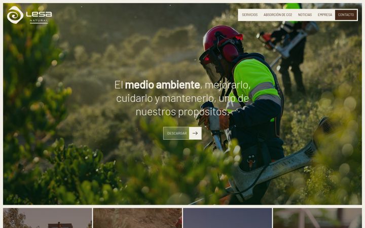 Screenshot of lesanatural.es