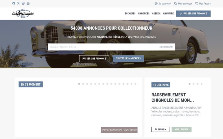 Zrzut ekranu lesanciennes.com