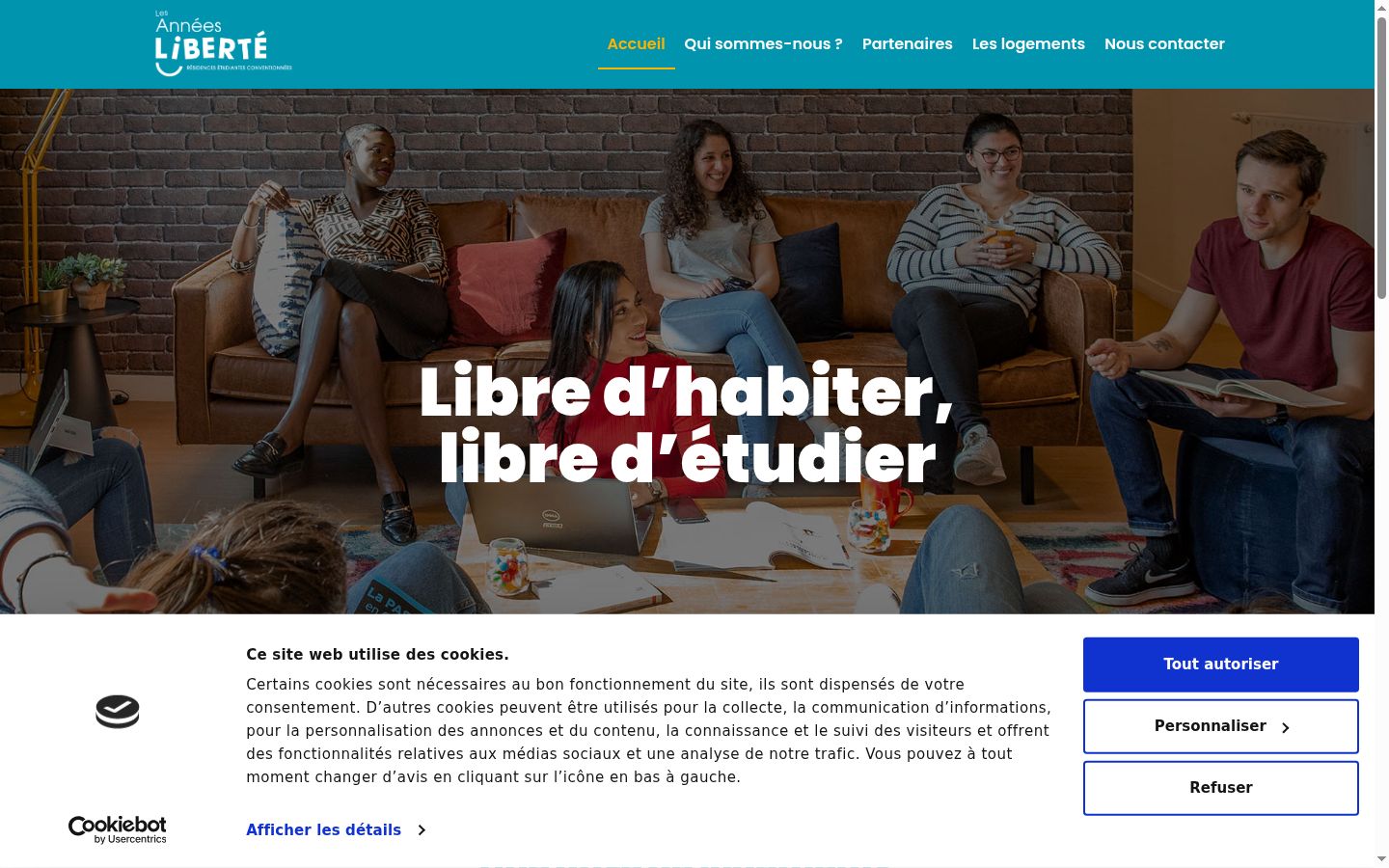 Sutikimo reklamjuostės, rodytos prieš bet kokią sąveiką, ekrano kopija