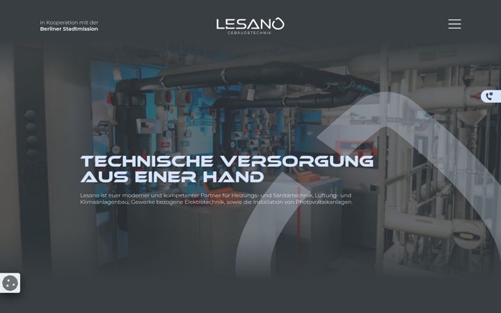 Screenshot of lesano.eu