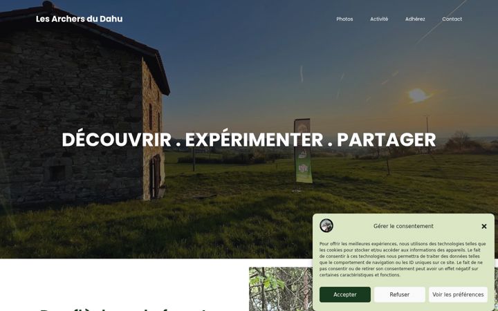 Screenshot of lesarchersdudahu.fr