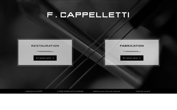 Screenshot of lesarchetiersfrancais.com