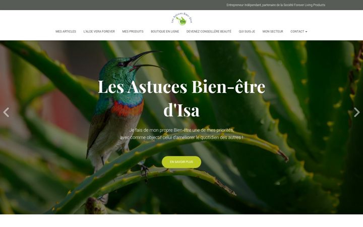 Screenshot of lesastucesbienetre.fr