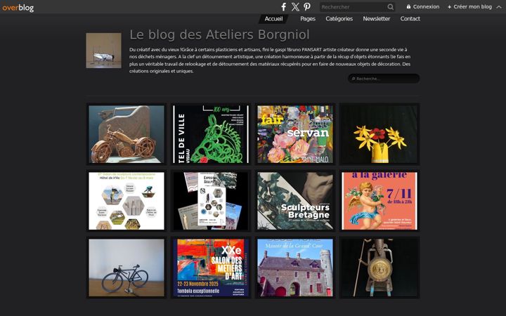 Screenshot of lesateliersborgniol.com