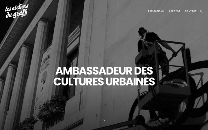 Screenshot of lesateliersdugraff.com