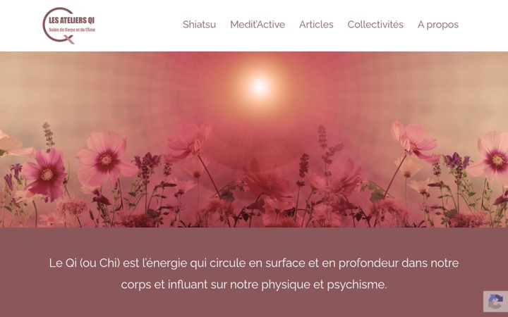 Screenshot of lesateliersqi.com