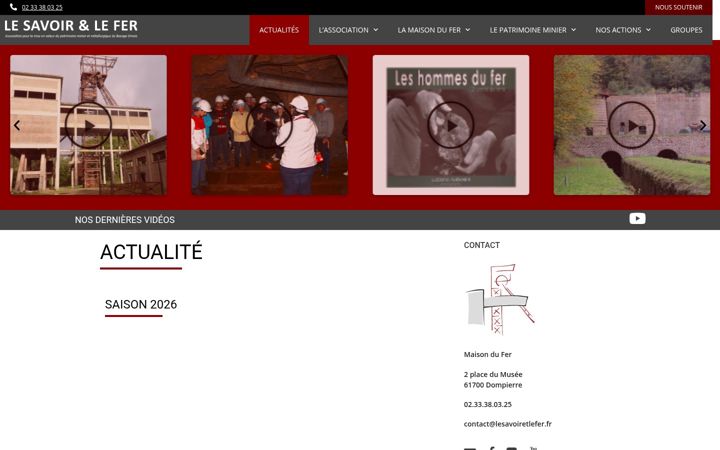 Screenshot of lesavoiretlefer.fr