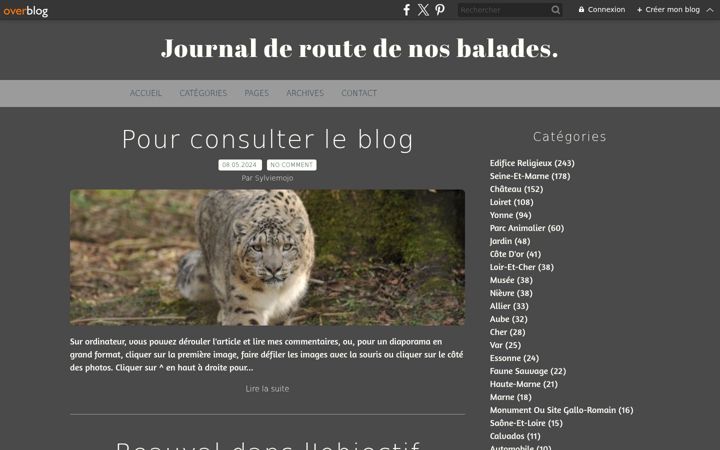 Screenshot of lesbaladesdegiletsy.fr