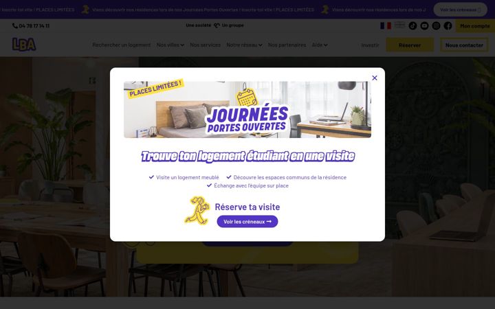 Screenshot of lesbellesannees.com