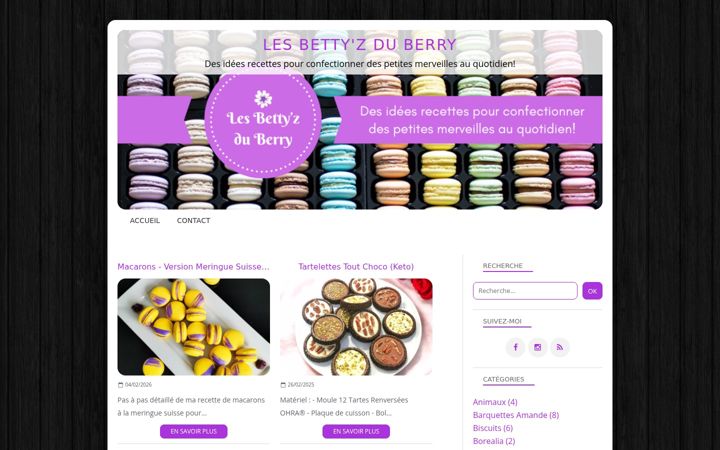 Screenshot of lesbettyzduberry.com