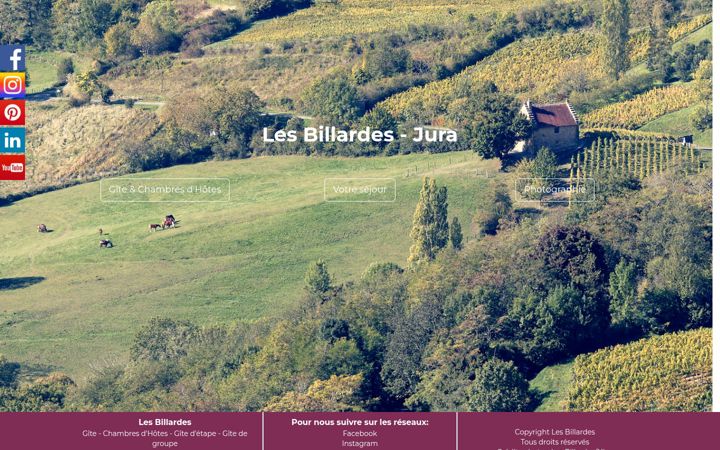 Screenshot of lesbillardes.com