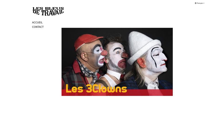 Screenshot of lesbleusdetravail.fr