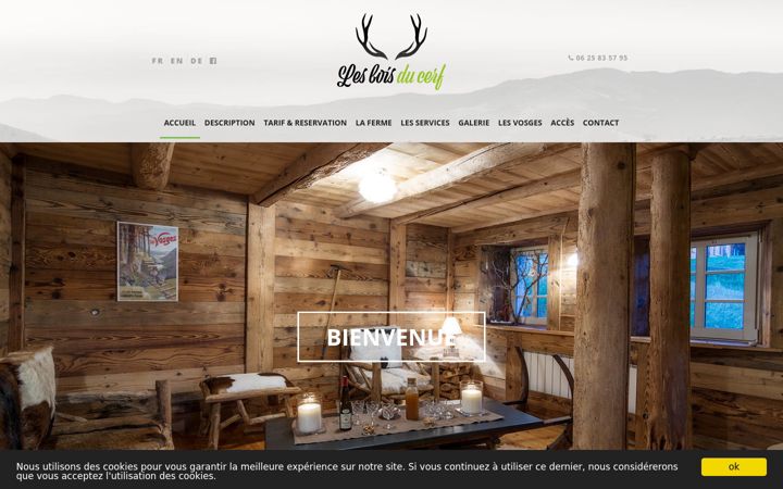 Screenshot of lesboisducerf.fr