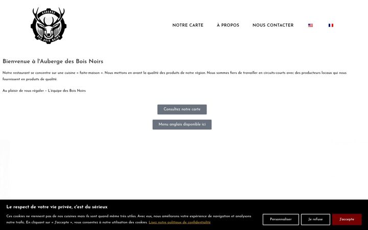 Screenshot of lesboisnoirs.com