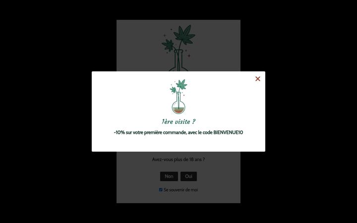 Screenshot of lesbotanistesenherbe.fr