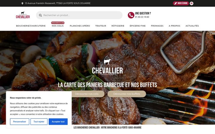 Screenshot of lesboucherieschevallier.fr