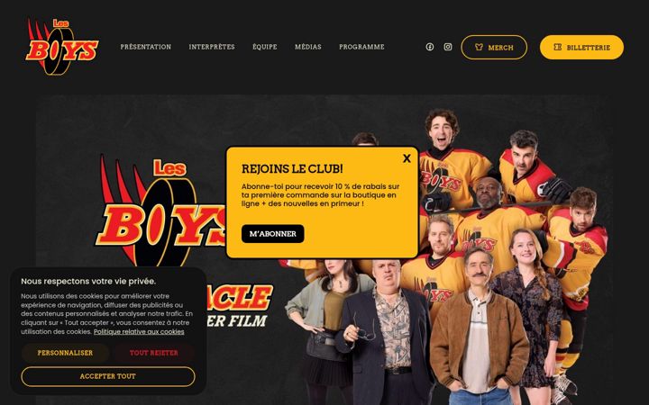 Screenshot of lesboys.com
