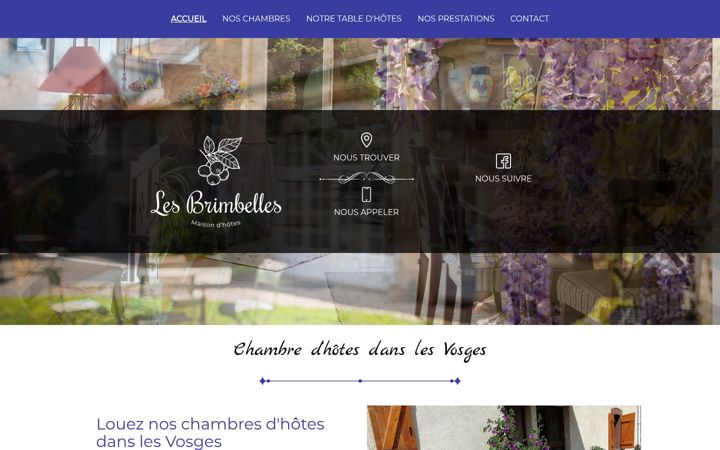 Screenshot of lesbrimbelles.fr