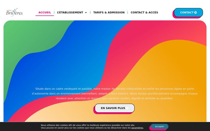 Snimka zaslona za lesbruyeres-ehpad.fr