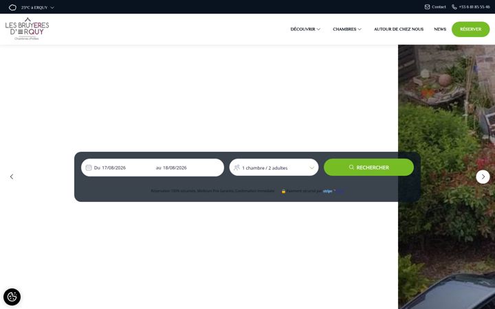 Screenshot of lesbruyeres-erquy.com