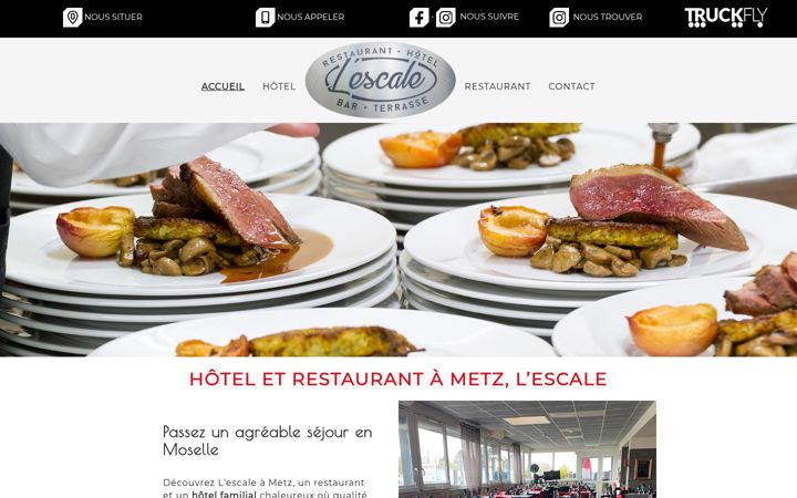 Screenshot of lescale-57.fr