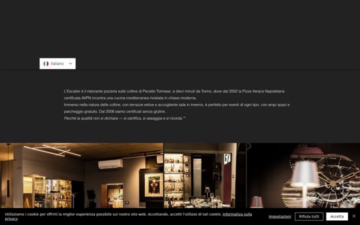 Screenshot of lescalierpecetto.it