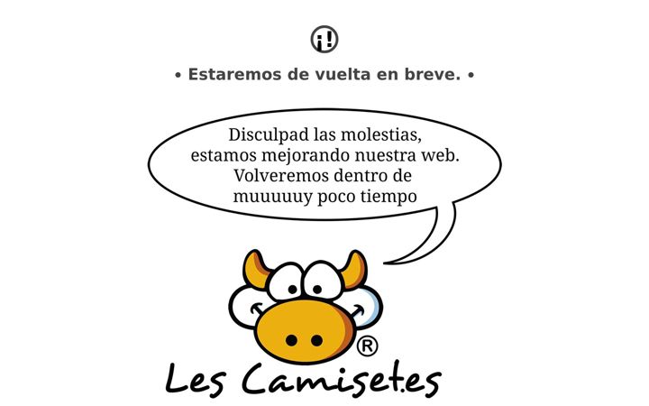 Screenshot of lescamisetes.com