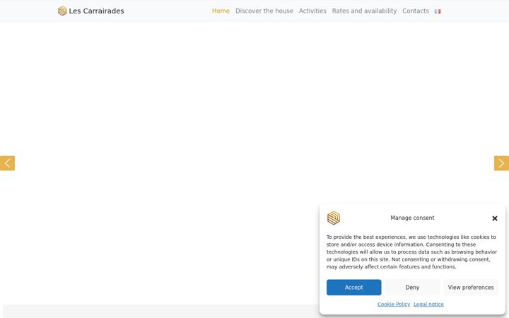 Screenshot of lescarrairades.com
