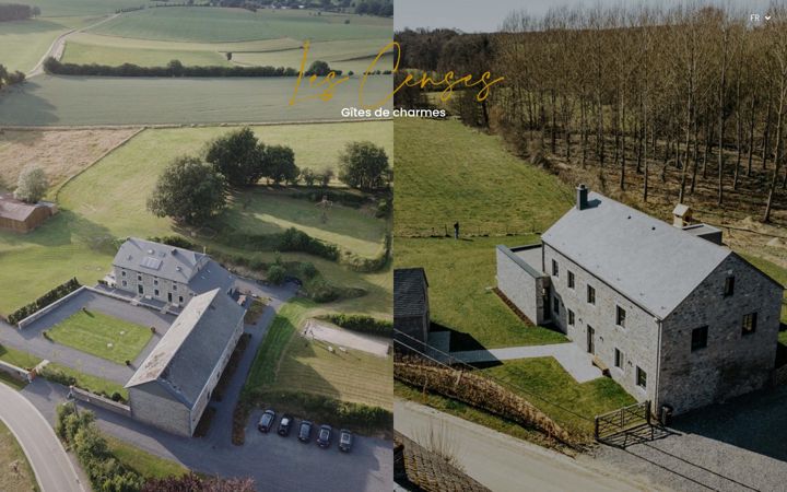 Screenshot of lescenses.be
