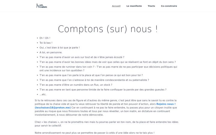 Screenshot of leschaises.org