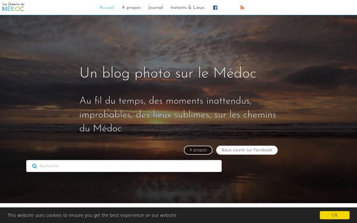 Screenshot of lescheminsdumedoc.fr