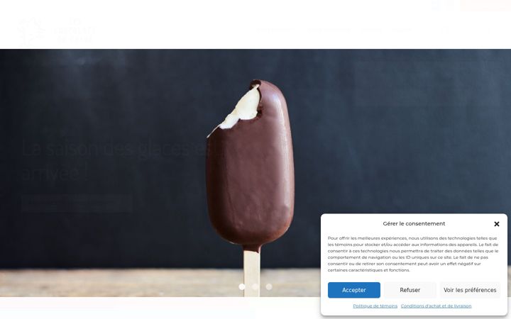 Screenshot of leschocolatsdechloe.com