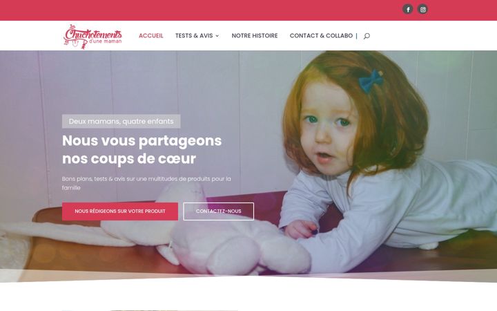 Screenshot of leschuchotementsdunemaman.com
