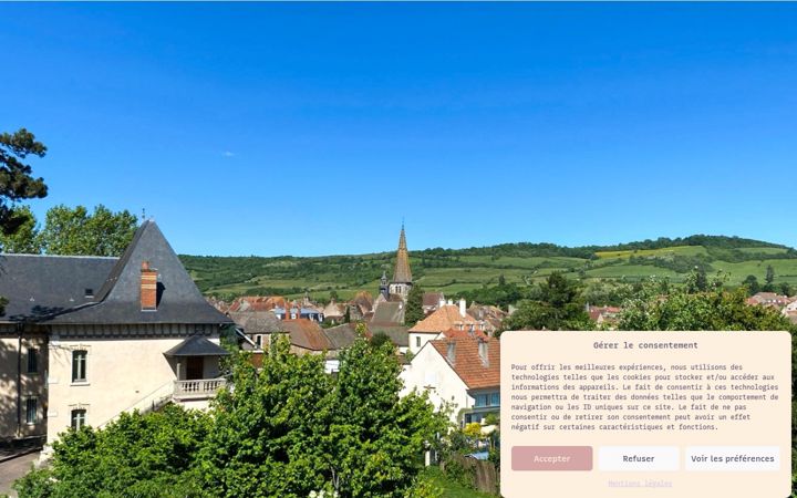 Screenshot of lesclesdecaroline.fr