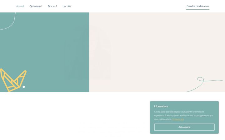 Screenshot of lesclespourvivreavec.fr