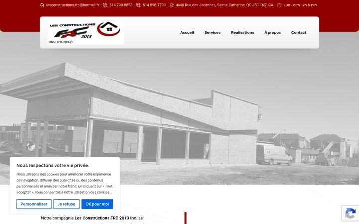 Screenshot of lesconstructionsfrc2013.com