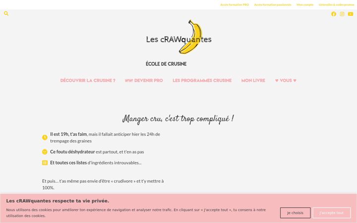 Screenshot of lescrawquantes.fr