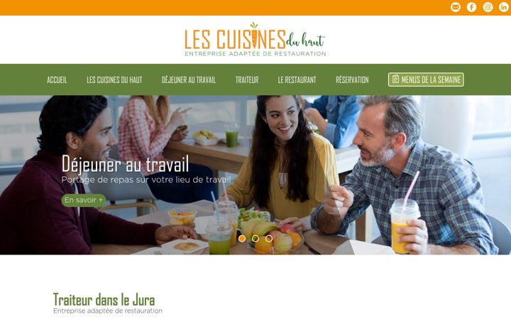 Screenshot of lescuisinesduhaut.fr