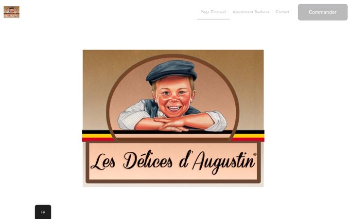 Screenshot of lesdelicesdaugustin.be
