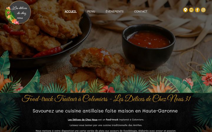 Screenshot of lesdelicesdecheznous31.fr