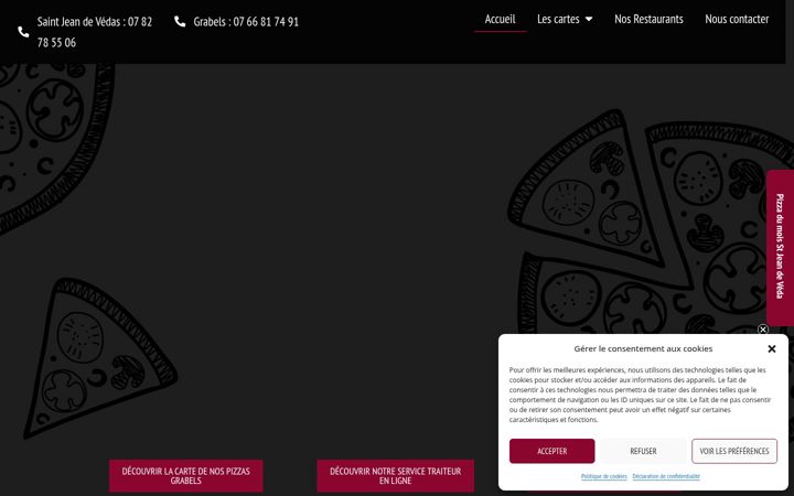 Screenshot of lesdeuxberets.fr