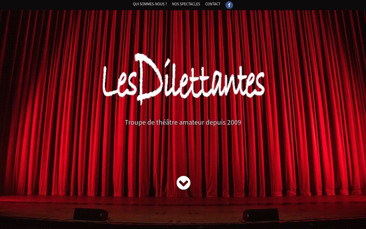 Screenshot of lesdilettantes.fr