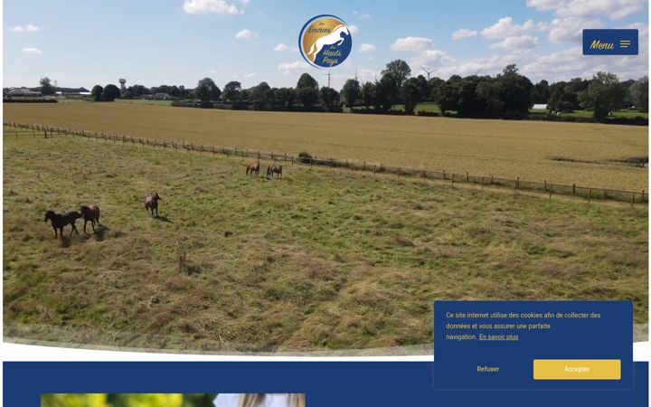 Screenshot of lesecuriesdeshautspays.fr