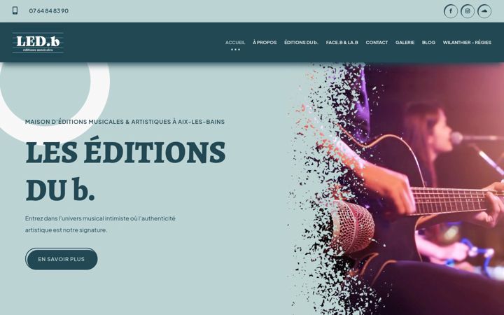 Screenshot of leseditionsdub.com