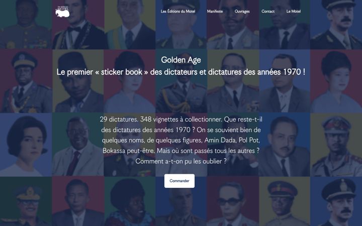 Screenshot of leseditionsdumotel.fr