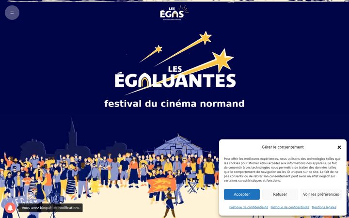 Screenshot of lesegaluantes.com
