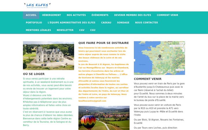 Screenshot of leselfescentre.org