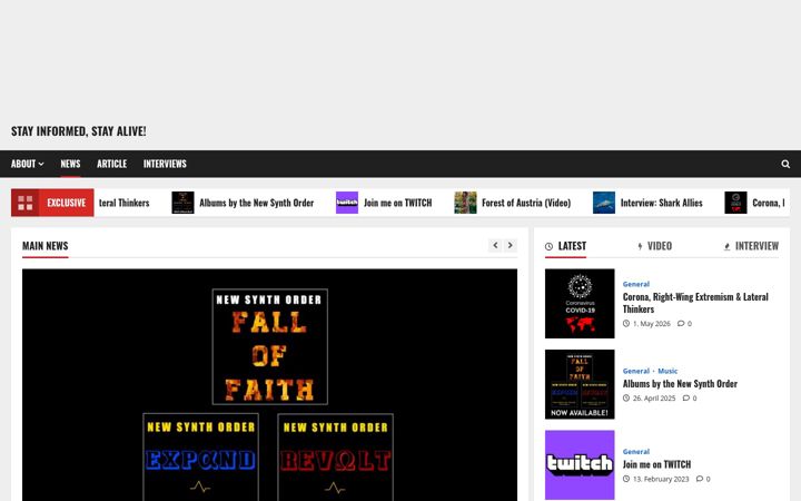 Screenshot of lesenrettetleben.net