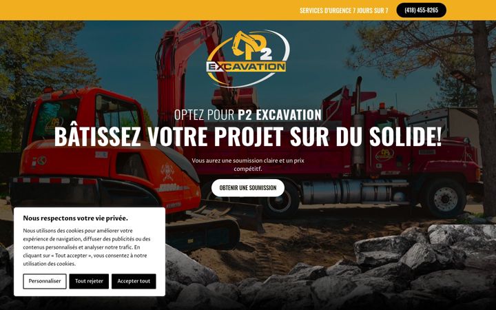 Screenshot of lesentreprises-crc.com