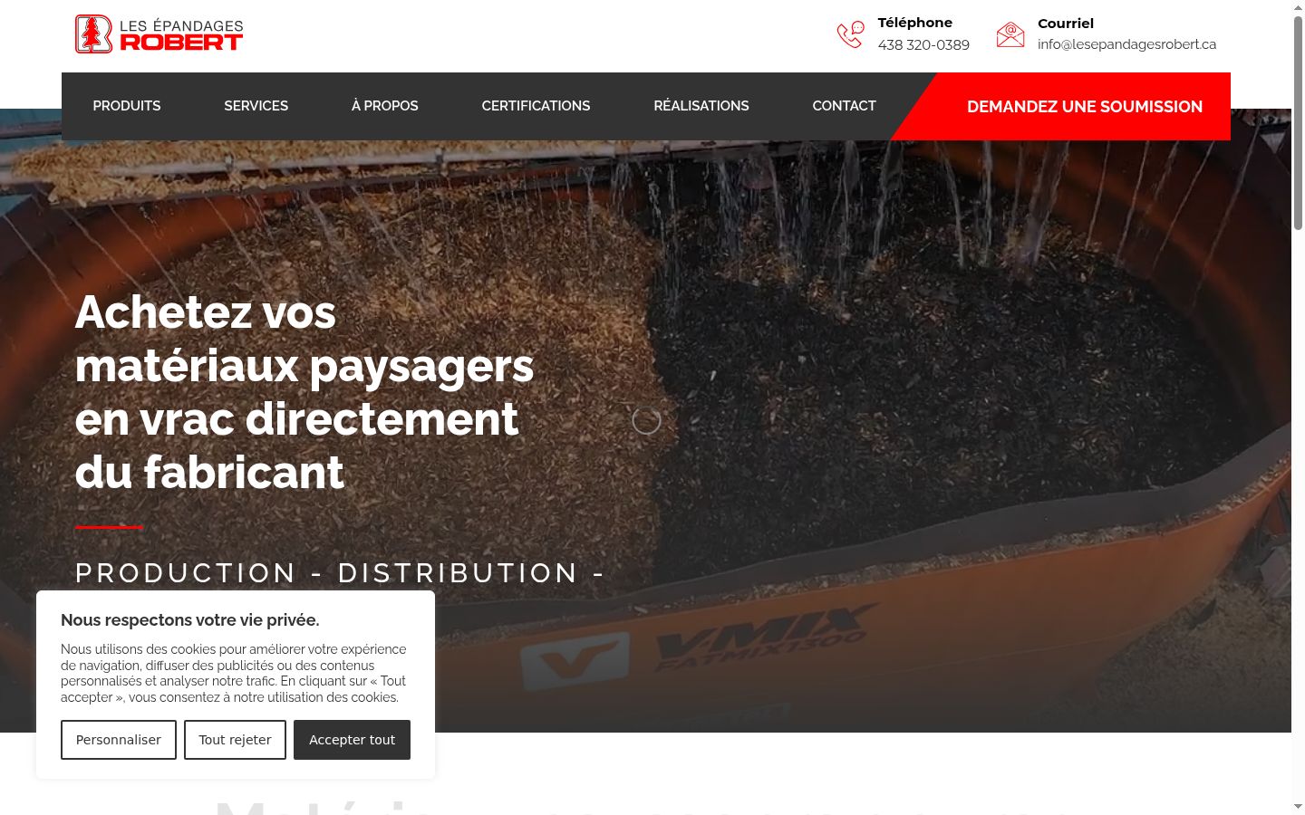 Screenshot tal-banner tal-kunsens muri qabel kwalunkwe interazzjoni